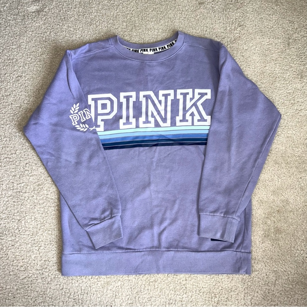 PINK Lavender Sweatshirt - Size XS